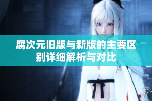 腐次元旧版与新版的主要区别详细解析与对比