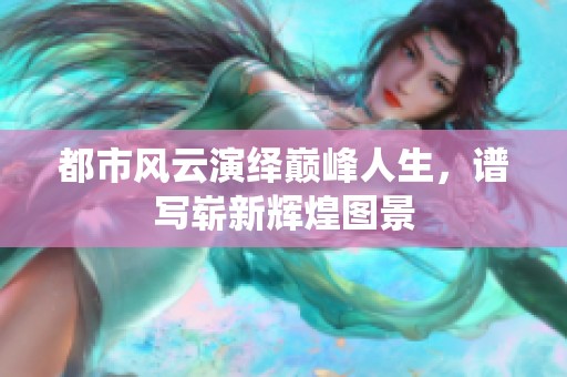 都市风云演绎巅峰人生，谱写崭新辉煌图景