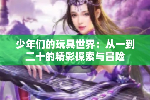 少年们的玩具世界：从一到二十的精彩探索与冒险