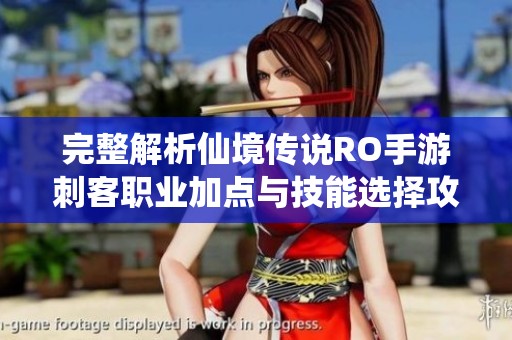 完整解析仙境传说RO手游刺客职业加点与技能选择攻略