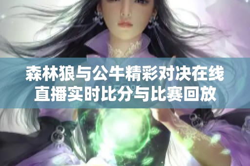 森林狼与公牛精彩对决在线直播实时比分与比赛回放