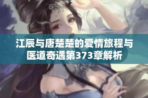 江辰与唐楚楚的爱情旅程与医道奇遇第373章解析