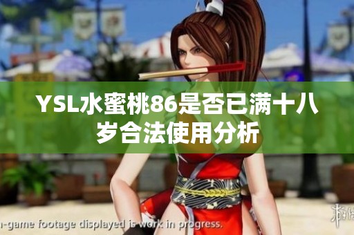 YSL水蜜桃86是否已满十八岁合法使用分析