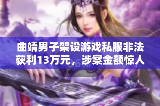曲靖男子架设游戏私服非法获利13万元，涉案金额惊人！