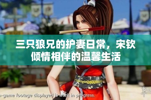 三只狼兄的护妻日常，宋钦倾情相伴的温馨生活