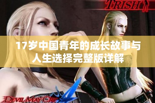 17岁中国青年的成长故事与人生选择完整版详解