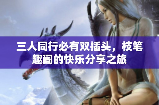 三人同行必有双插头，枝笔趣阁的快乐分享之旅