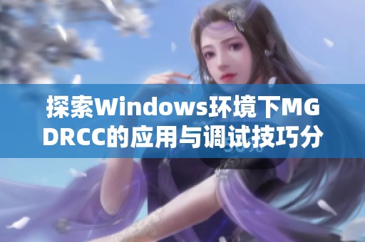 探索Windows环境下MGDRCC的应用与调试技巧分享