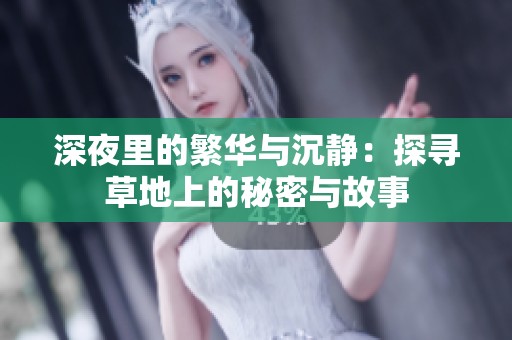 深夜里的繁华与沉静：探寻草地上的秘密与故事