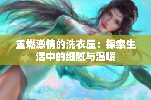 重燃激情的洗衣屋：探索生活中的细腻与温暖