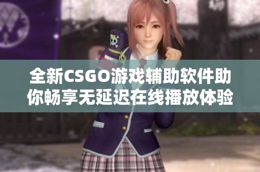 全新CSGO游戏辅助软件助你畅享无延迟在线播放体验
