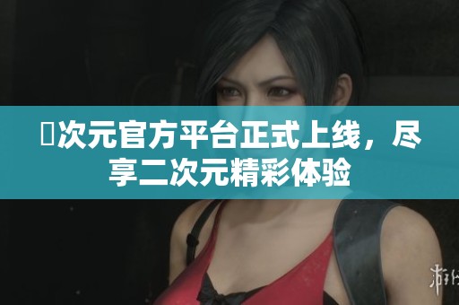 囧次元官方平台正式上线，尽享二次元精彩体验