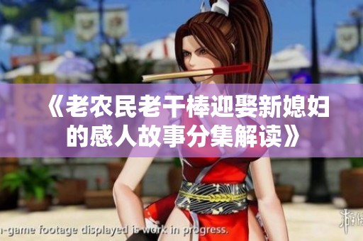《老农民老干棒迎娶新媳妇的感人故事分集解读》