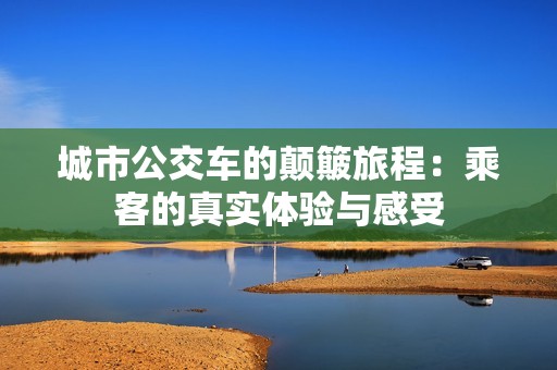 城市公交车的颠簸旅程：乘客的真实体验与感受