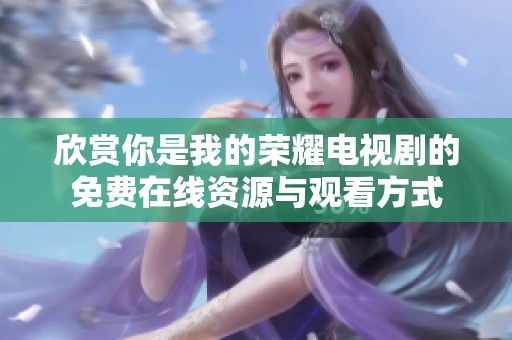欣赏你是我的荣耀电视剧的免费在线资源与观看方式