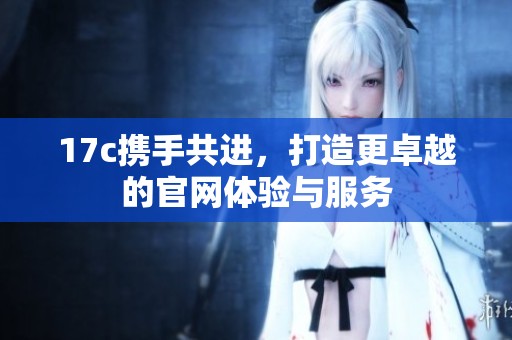 17c携手共进，打造更卓越的官网体验与服务