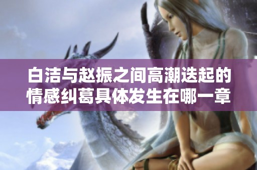 白洁与赵振之间高潮迭起的情感纠葛具体发生在哪一章节