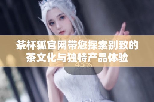 茶杯狐官网带您探索别致的茶文化与独特产品体验