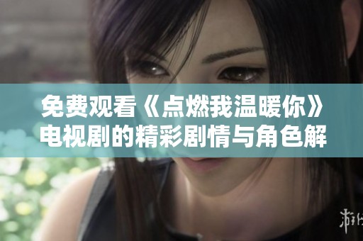免费观看《点燃我温暖你》电视剧的精彩剧情与角色解析