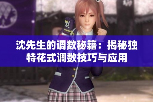 沈先生的调数秘籍：揭秘独特花式调数技巧与应用