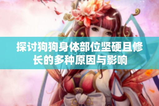 探讨狗狗身体部位坚硬且修长的多种原因与影响