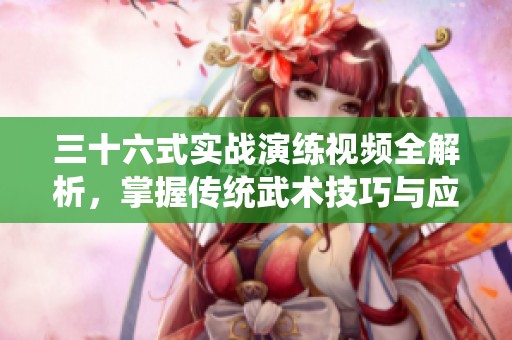 三十六式实战演练视频全解析，掌握传统武术技巧与应用