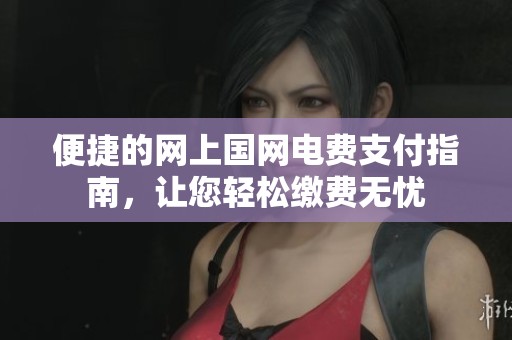 便捷的网上国网电费支付指南，让您轻松缴费无忧