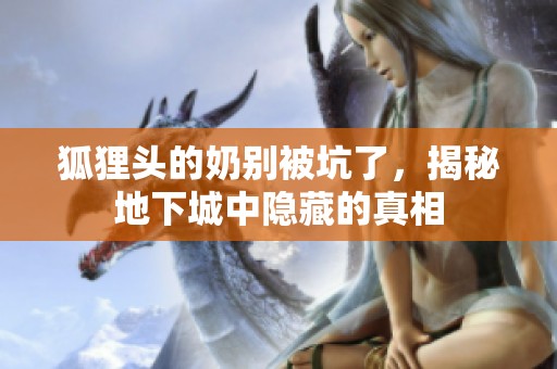 狐狸头的奶别被坑了，揭秘地下城中隐藏的真相