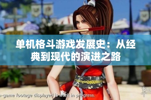 单机格斗游戏发展史：从经典到现代的演进之路
