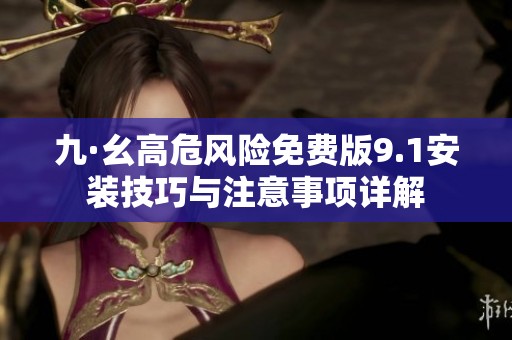 九·幺高危风险免费版9.1安装技巧与注意事项详解