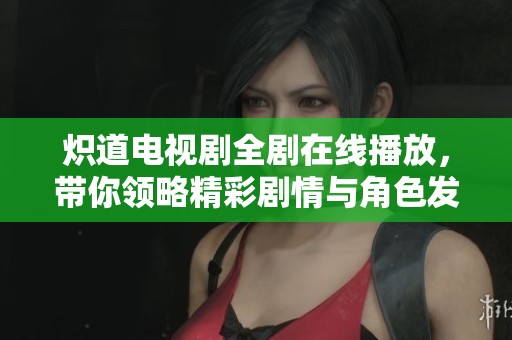 炽道电视剧全剧在线播放，带你领略精彩剧情与角色发展