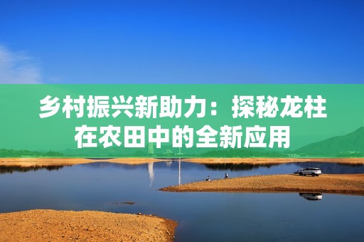 乡村振兴新助力：探秘龙柱在农田中的全新应用