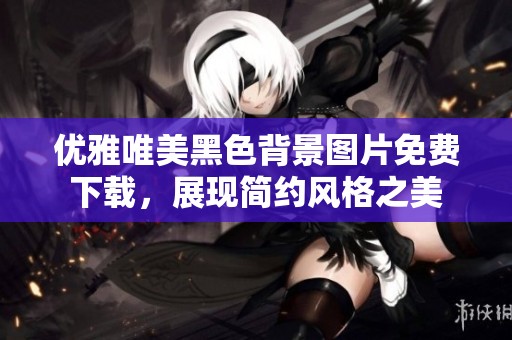 优雅唯美黑色背景图片免费下载，展现简约风格之美