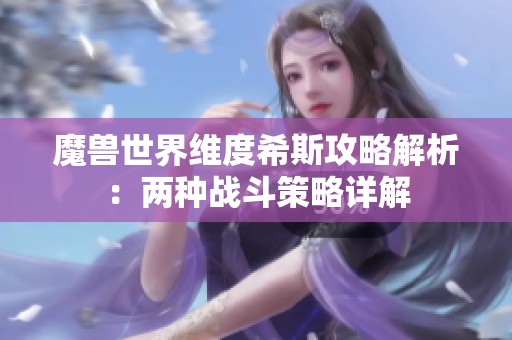魔兽世界维度希斯攻略解析：两种战斗策略详解