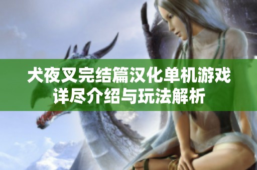 犬夜叉完结篇汉化单机游戏详尽介绍与玩法解析