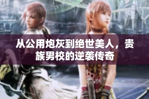 从公用炮灰到绝世美人，贵族男校的逆袭传奇