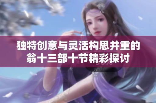 独特创意与灵活构思并重的翁十三部十节精彩探讨